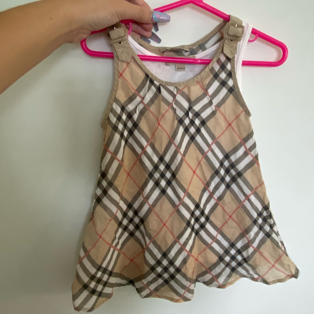 Authentic Burberry girl tank top